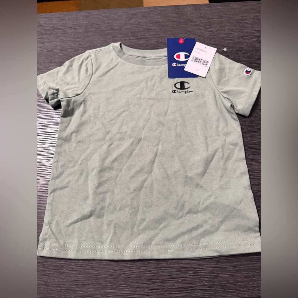 Champion Kids Olive Short Sleeve Tee
